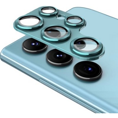 ENKAY 56442 ALU Sklo pro fotoaparát Samsung Galaxy S22 Ultra 5G GREEN – Zboží Živě