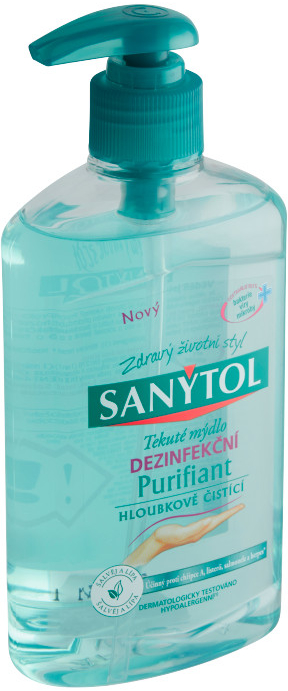 Sanytol Purifiant dezinfekční tekuté mýdlo 250 ml od 44 Kč - Heureka.cz