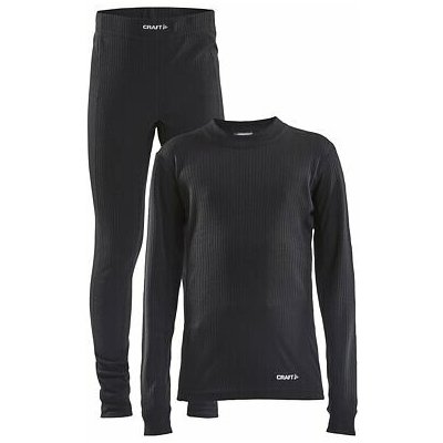 Craft CORE Dry Baselayer dětský set černý – Zboží Mobilmania