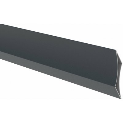umakov-cz Hliníková oválná (dovnitř) plotová žaluzie 20 x 105 - 2,5 m Antracit RAL 7016 – Hledejceny.cz