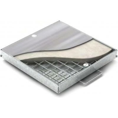 SF 15 Zadlažďovací poklop 200x200 mm, A15 kN, výška 50mm – Hledejceny.cz