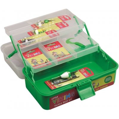 Kinetic Kufřík Little Viking Tackle Box Kit Green