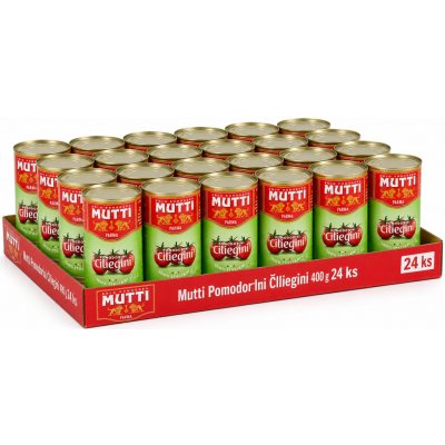 Mutti Pomodorini Ciliegini 24 x 400 g – Hledejceny.cz