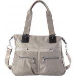 decoDoma dámská cestovní kabelka béžová – Zboží Dáma