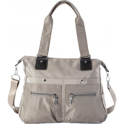 decoDoma dámská cestovní kabelka béžová – Zboží Dáma