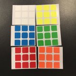 Samolepky na Rubikovu kostku Little Magic 3x3x3 pro speedcubing – Zboží Dáma