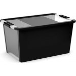 KETER Bi Box L s víkem 40l černý – Zboží Mobilmania