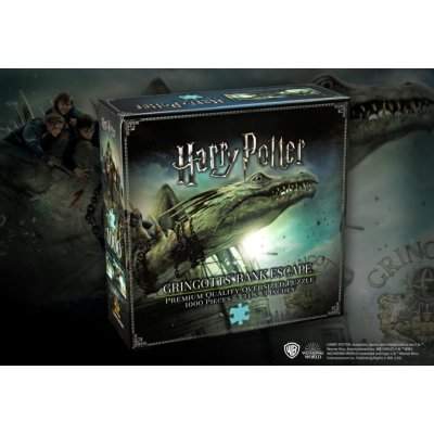 Noble Collection Harry Potter Útěk z banky u Gringottů 1000 dílků – Zbozi.Blesk.cz