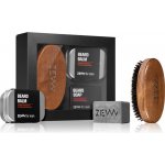 Zew The Simple Lumberjack set mýdlo na vousy 85 ml + kartáč na vousy + olej na vousy 30 ml dárková sada – Zbozi.Blesk.cz