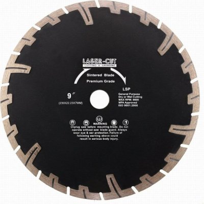 Lasercut Diamantový kotouč 230 x 22.2 x 7 mm L00125 – Sleviste.cz