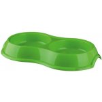 Trixie plastová dvojmiska 2 x 0,2 l 11 cm – Sleviste.cz