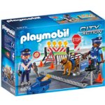 Playmobil 6878 Policejní zátaras silniční kontrola – Zboží Mobilmania