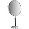 Kosmetické zrcátko Emco Cosmetic Mirrors Pure 109400120 stojící kulaté holící a kosmetické zrcadlo chrom