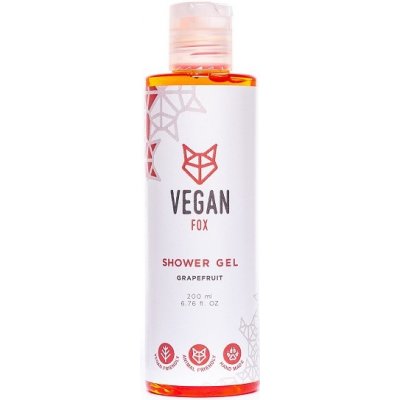 Vegan Fox veganský sprchový gel grapefruit 200 ml