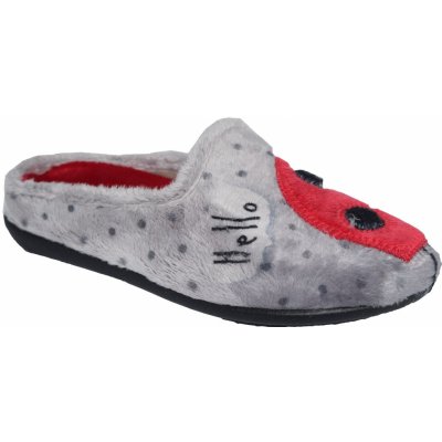 Medi Line dámské pantofle 1121 024 šedá – Sleviste.cz