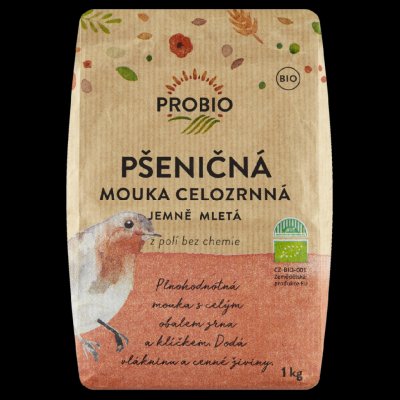 Bioharmonie Celozrnná mouka pšeničná jemně mletá 1 kg – Hledejceny.cz