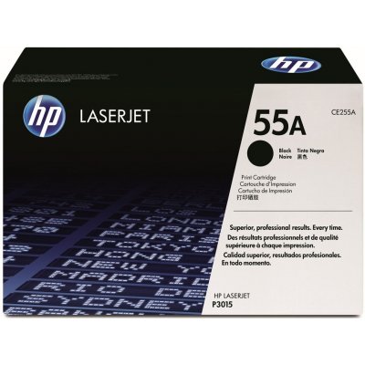 HP 55A originální tonerová kazeta černá CE255A