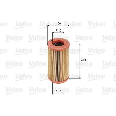 Vzduchový filtr VALEO 585622 – Hledejceny.cz
