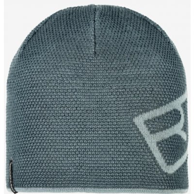 Ortovox merino Logo Knit beanie dark arctic grey – Hledejceny.cz