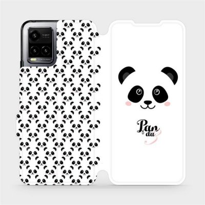 Pouzdro Mobiwear Flip Vivo Y33s - M030P Panda Amálka – Zboží Mobilmania