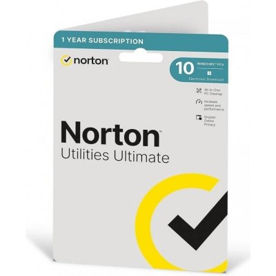 NORTON UTILITIES ULTIMATE WL 1lic. 10 lic. 1 rok (21464752) – Zboží Živě