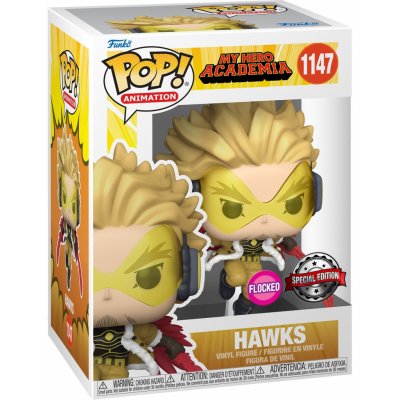 Funko Pop! Animation My Hero Academy Hawks FLOCKED exclusive – Hledejceny.cz