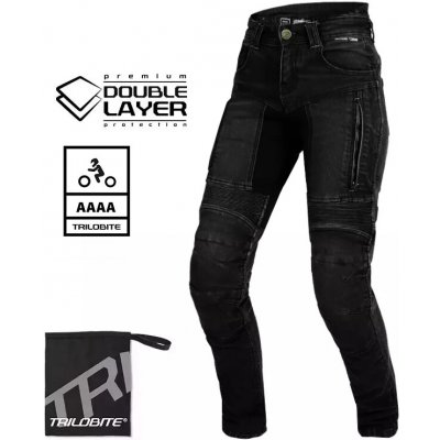 Trilobite Parado doublelayer AAAA slim fit black level 2 Černá – Zboží Mobilmania