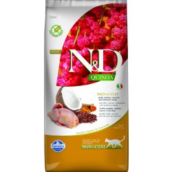 N&D GF Quinoa CAT Skin&Coat Quail & Coconut 5 kg