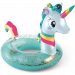 Senzanakupy Nafukovací jednorožec s flitry modrý 70 cm – Zboží Mobilmania