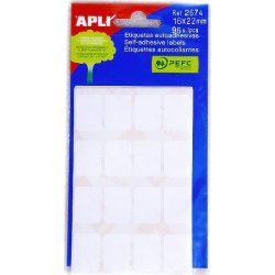 APLI - 6 archů 16 mm x 22 mm - AO2674