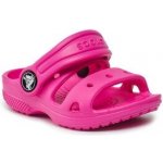 Crocs sandály dětské Classic Crocs Sandal T růžová – Zboží Dáma
