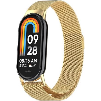 Eternico Elegance Milanese pro Xiaomi Smart Band 8 gold AET-MB8MNS-go – Zboží Živě