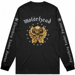 Motorhead tričko dlouhý rukáv Everything Louder Forever Black
