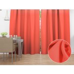 Biante Dekorační závěs Rongo RG-037 Korálový 140x250 cm – Zboží Dáma