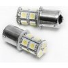 Autožárovka ZTK P21W BA15S 13 SMD 5050 12V 3W oranžová