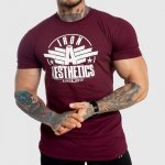 Force fitness tričko Iron Aesthetics bordové – Zboží Dáma