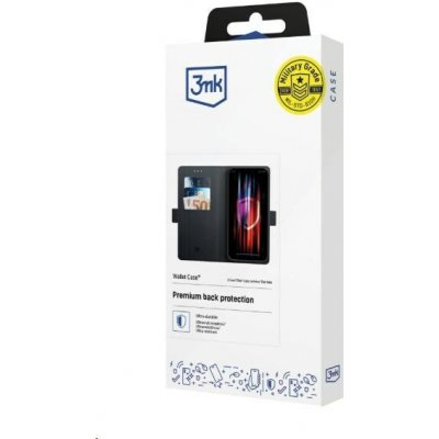 3mk Wallet Case pro Sony Xperia 10 VII, černá – Zboží Živě