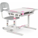 Blumfeldt Tommi XL dětský psací stolek s židlí LUA-Tommi-Pink – Zboží Dáma