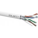 síťový kabel Solarix SXKD-6A-STP-LSOH STP cat6A, drát, 500m