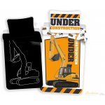 Jerry Fabrics povlečení Bagr svítící efekt 140x200 70x90 – Sleviste.cz