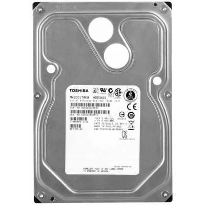 Toshiba 2TB, 3,5", 16MB, 7200rpm, MK2001TRKB