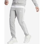 adidas Essentials Fleece 3-Stripes Cuff IJ6494 šedá – Zboží Dáma