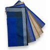 Koupelnový nábytek Sada látkových kapesníků MIX barvy 6ks český výrobek Barva: Modrá