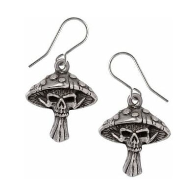 Alchemy Gothic Náušnice Jedovaté houbičky E492 – Hledejceny.cz
