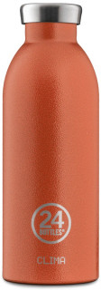 24 Bottles Nerezová termo láhev Clima Sunset Orange 500 ml