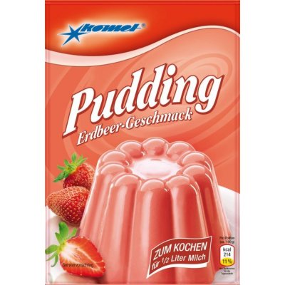 Komet puding Jahodový 40 g – Hledejceny.cz