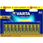 Varta Longlife AA 10ks 4106101461 – Zboží Živě