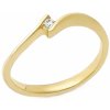 Prsteny Aumanti Zásnubní prsten 75 Zlato Laboratorně vytvořený diamant E F VS SI1