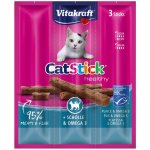 Vitakraft Cat Stick mini platýs omega 18 g – Hledejceny.cz