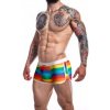 Pánské erotické prádlo C4M Athletic Trunk Rainbow Renaissance - pánské boxerky